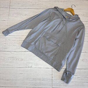 Zella Hoodie Jacket Womens Size Large Drawstring Pullover Pocket Pouch Active